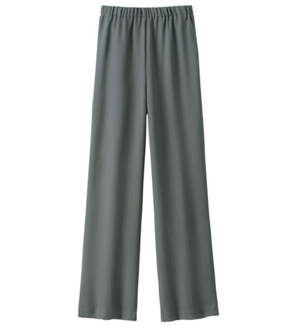 ルフラン（ルフラン）の「【３本組】ゆったりドレープスラックス＜フロリーナ＞（フルレングスパンツ）」｜詳細画像