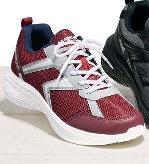 「ゆったり４Ｅブランドスニーカーコレクション（メンズスニーカー）」｜ワイン(ファーストダウン)