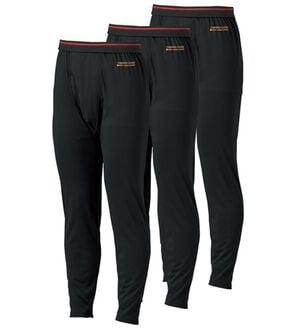 「【３枚組】サーモケア（Ｒ）綿混裏起毛ロングタイツ（メンズ靴下・タイツ）」｜ブラック3枚組