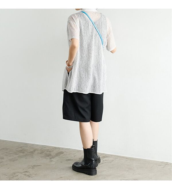 GeeRA（ジーラ）の「ニュアンスワッシャーシアーシャツ（シャツ）」｜詳細画像