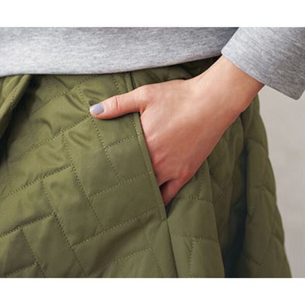 BELLUNA（ベルーナ）の「中わたキルトボリュームスカート（ロングスカート）」｜詳細画像