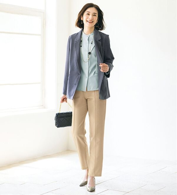 ルフラン（ルフラン）の「日本製肌に優しい綿混ラク楽パンツ（その他パンツ）」｜詳細画像