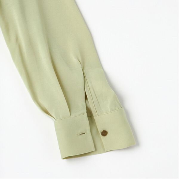 RANAN（ラナン）の「２ＷＡＹネックビンテージサテンブラウス（ブラウス）」｜詳細画像