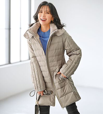 ◾︎最終お値下げ◾︎美品　エーグル　ファーフード　ダウンロングコート　Ｓ 美品☆エーグル S ダウンコート ◾︎最終お値下げ◾︎美品 エーグル ファー