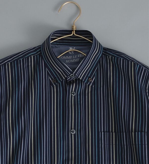 「＜コムルヴァン・オム＞毎日快適ソフトオックスシャツ（メンズシャツ）」｜詳細画像