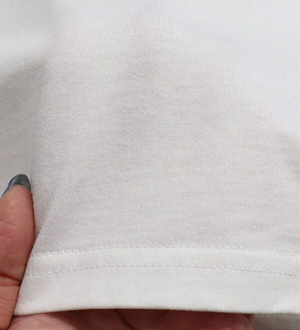 Pierrot（ピエロ）の「【選べるネック】シルケットコットンＴシャツ（Tシャツ）」｜詳細画像