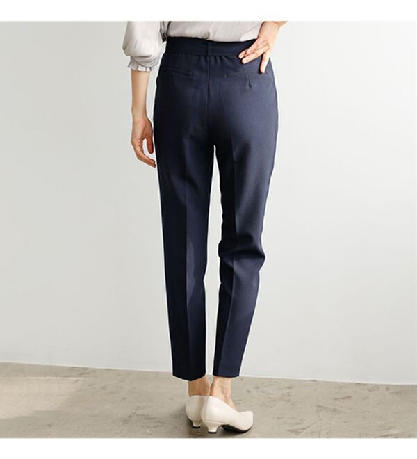 GeeRA（ジーラ）の「【ジャケット+2ボトム】洗えるストレッチ！ジャケット＆ブラウス＆パンツ＆スカートスーツセット（パンツスーツ）」｜詳細画像