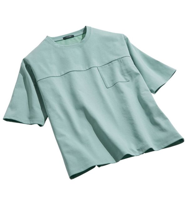 「【３色組】裏側さらっと大人の定番Ｔシャツ（メンズシャツ）」｜詳細画像