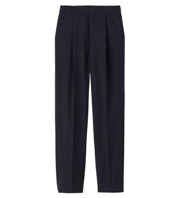 GeeRA（ジーラ）の「【２点セット】パールボタンペプラムプリーツテーパードセットアップ（パンツスーツ）」｜詳細画像