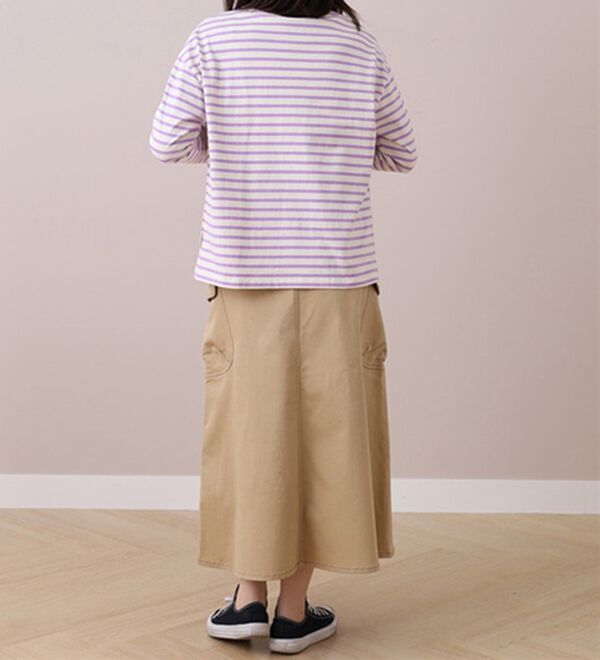 BELLUNA（ベルーナ）の「＜ｓｏｒａｆｕｋｕ＞ボーダープルオーバー（カットソー）」｜詳細画像