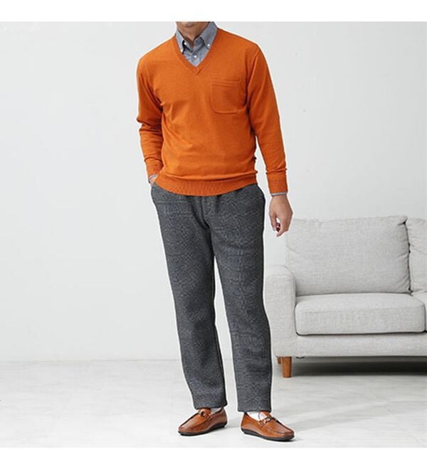 「【３本組】そのままお出かけジャージパンツ（メンズフルレングスパンツ）」｜詳細画像