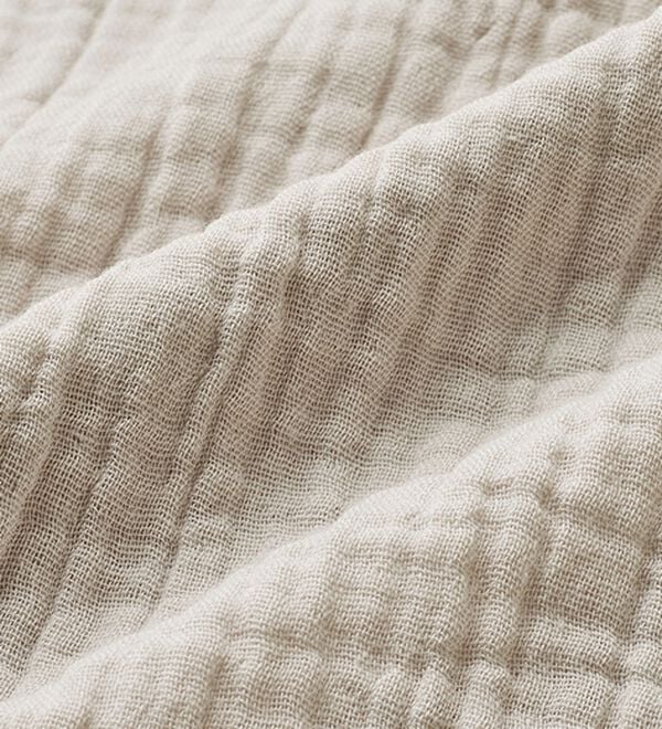 LAVIENNE（ラヴィエンヌ）の「楊柳ガーゼチュニックブラウス・ワイドストレートパンツ(別売)（チュニック）」｜詳細画像