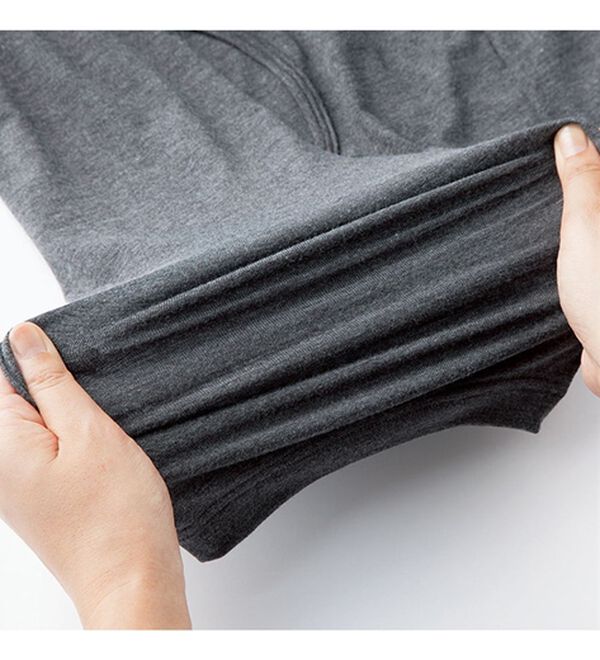 「【４枚組】腰あて付あったかロングボクサー（メンズボクサーパンツ）」｜詳細画像