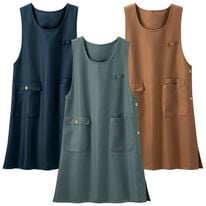 LAVIENNE（ラヴィエンヌ）の「　【３色組】水仕事に最適♪ワークエプロン（エプロン）」