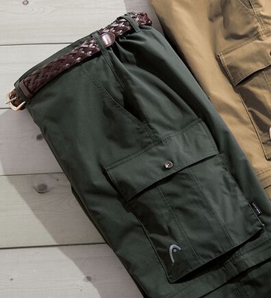 「＜ヘッド＞まさに画期的２ウェイカーゴパンツ（メンズフルレングスパンツ）」