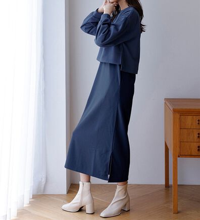 RANAN（ラナン）の「裏起毛！アンチピリング！３WAYワンピースセット（その他ワンピース）」