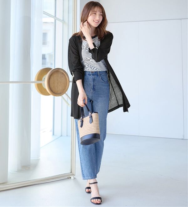 alotta（アロッタ）の「さらっと軽い！シアートッパーカーディガン（その他カーディガン）」｜詳細画像