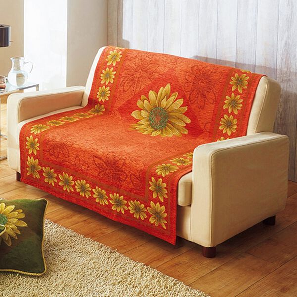 「イタリア製ジャカード織センターカバー「マルゲリータ」（ソファーカバー）」｜詳細画像