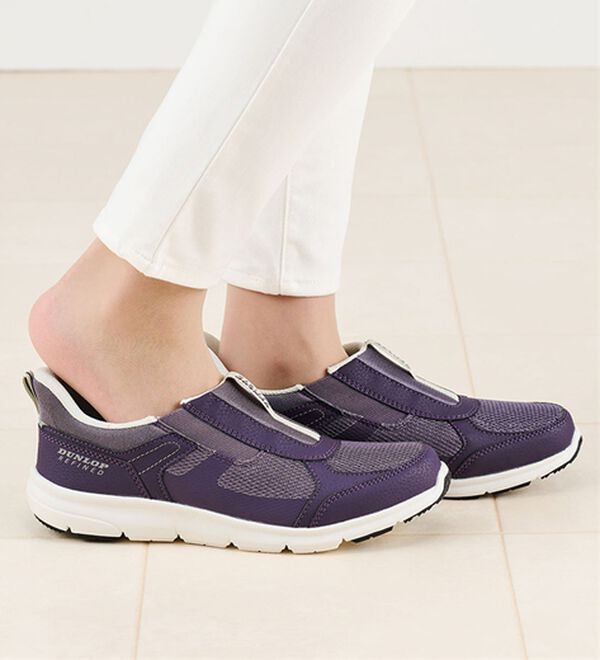 ルフラン（ルフラン）の「＜ダンロップリファインド＞サッと履けるスリッポンスニーカー（スニーカー）」｜詳細画像