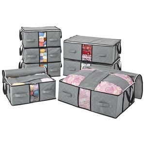 「竹炭消臭　収納ケースセット（衣類・布団収納）」｜詳細画像