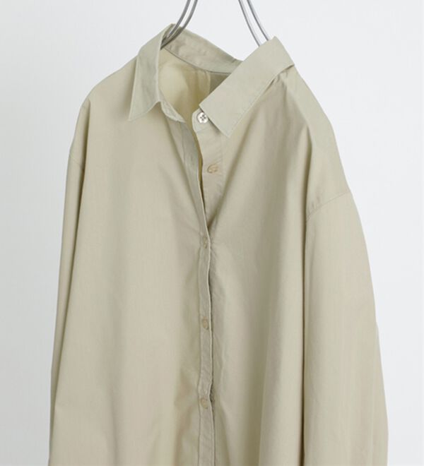 BELLUNA（ベルーナ）の「＜ＳＯＬＯＴＥＸ（Ｒ）＞ストレッチビッグシャツ（シャツ）」｜詳細画像