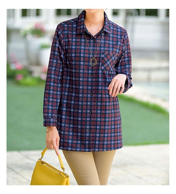 ルフラン（ルフラン）の「毎日着たい！ラクほっとブラウス（ブラウス）」｜詳細画像