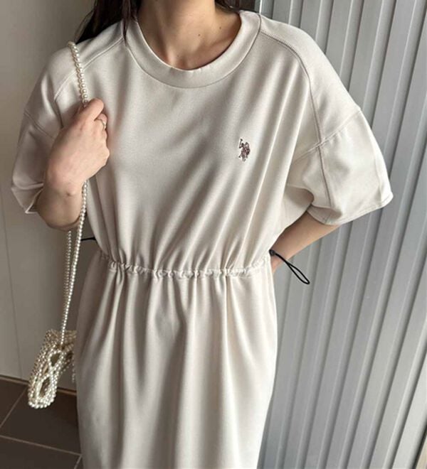 RANAN（ラナン）の「＜U.S.POLO ASSN.＞ドロストデザインワンピース（その他ワンピース）」｜詳細画像