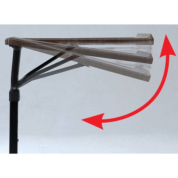 「高さと角度が変えられるマルチテーブル（ローテーブル・座卓）」｜詳細画像