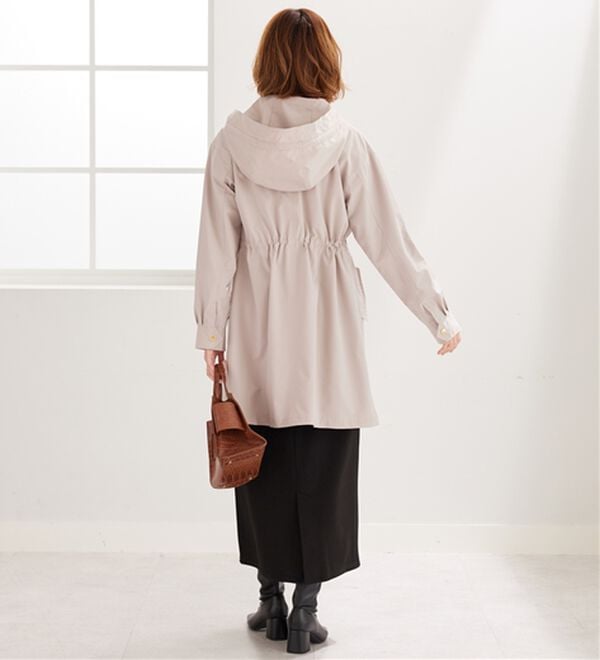 BELLUNA（ベルーナ）の「【新色追加】防風＆はっ水加工マウンテンパーカー（ハーフコート）」｜詳細画像