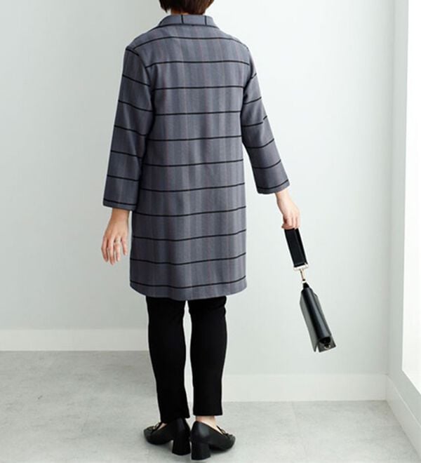 BELLUNA（ベルーナ）の「ジッパー使いスキッパーチュニック（チュニック）」｜詳細画像