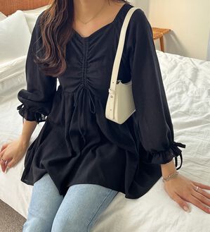 GeeRA（ジーラ）の「２ＷＡＹドロストブラウス（ブラウス）」｜詳細画像