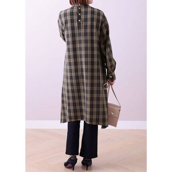 BELLUNA（ベルーナ）の「チェック柄ワンピース（その他ワンピース）」｜詳細画像