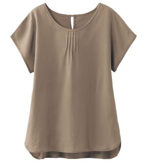 「サラッと涼しい楊柳プルオーバー（パジャマ・ルームウェア）」｜モカ