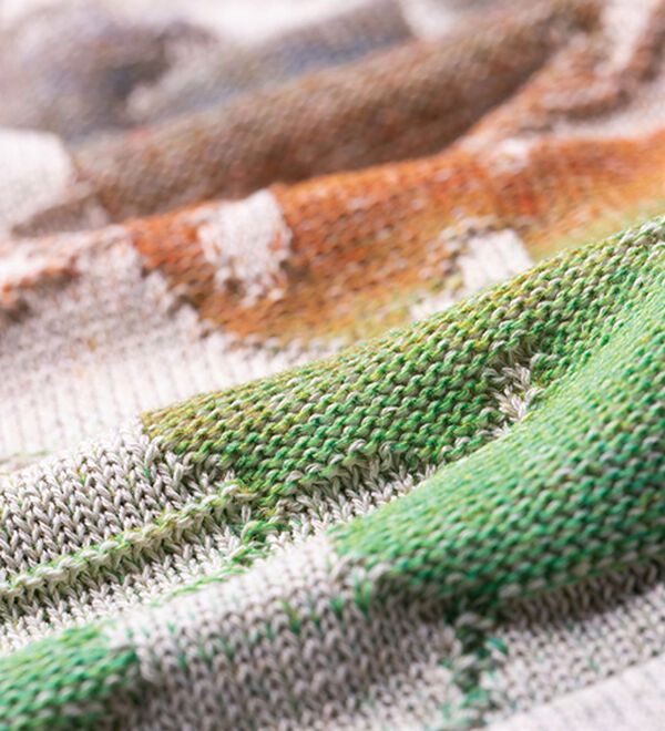 ルフラン（ルフラン）の「日本製かすりサマーニットベスト（ベスト）」｜詳細画像