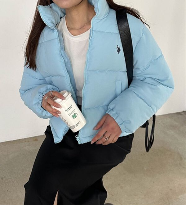 RANAN（ラナン）の「＜U.S.POLO ASSN.＞中綿ショートブルゾン（ブルゾン）」｜詳細画像