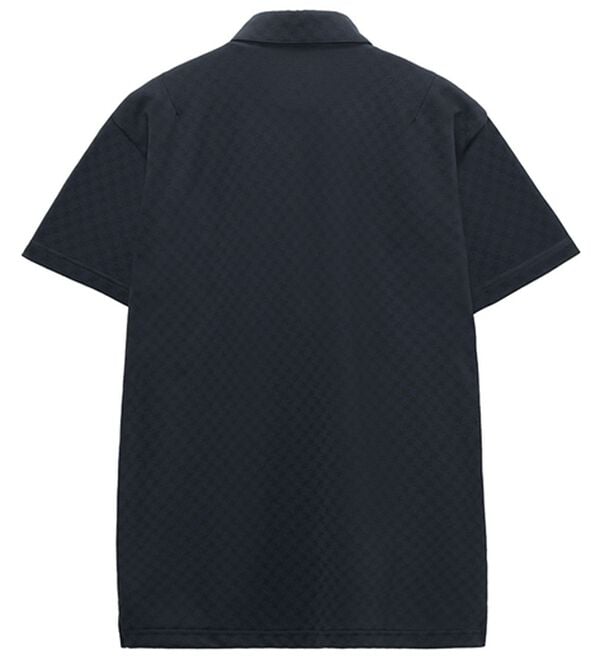 「＜ルコック＞３ＷＡＹチェックジャカード半袖シャツ＆インナーシャツ（メンズポロシャツ）」｜詳細画像