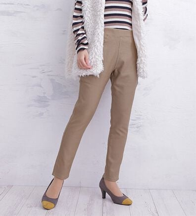 A HAPPY MARILYN（アハッピーマリリン）の「【Ｍ～８Ｌ】楽ちん暖かスキニーパンツ（スリム・スキニーパンツ）」