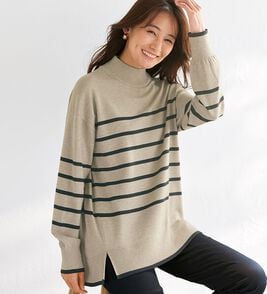 BELLUNA（ベルーナ）の「＜極み編＞肌心地ふんわりハイネックニット（ニット・セーター）」