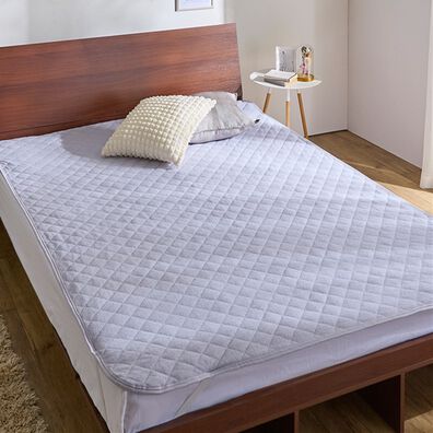 iellio（イエリオ）の「１年中快適に使える！綿１００％敷パッド＜タオル地・オールシーズン・天然素材・洗える＞（敷パッド）」