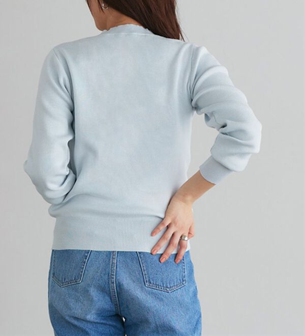 Pierrot（ピエロ）の「ボウタイポケットニット（ニット・セーター）」｜詳細画像