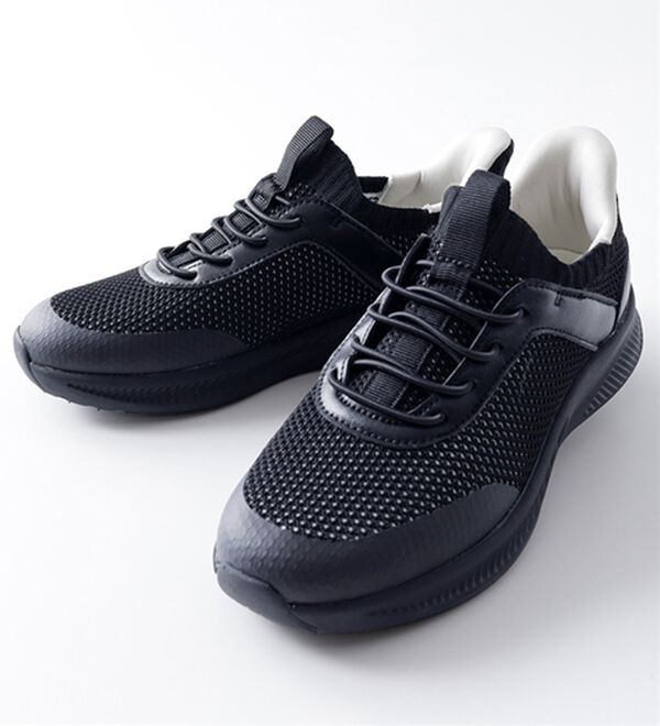 BELLUNA（ベルーナ）の「＜Ｓｏｉｔｔｏ　Ｍｅ＞洗えるニットスニーカー（スニーカー）」｜ブラック