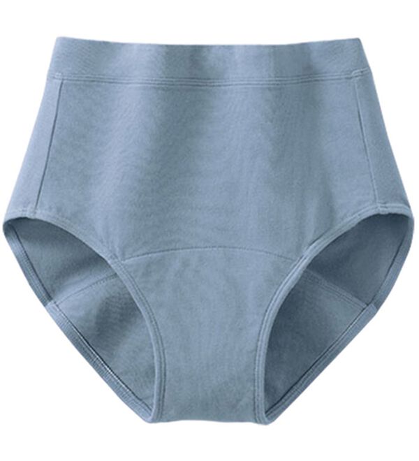 LAVIENNE（ラヴィエンヌ）の「安心オーガニックコットンショーツ（安心ショーツ）」｜ブルー