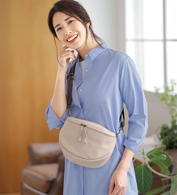 ルフラン（ルフラン）の「＜豊岡工房＞軽量ボディショルダー（ショルダーバッグ）」｜詳細画像