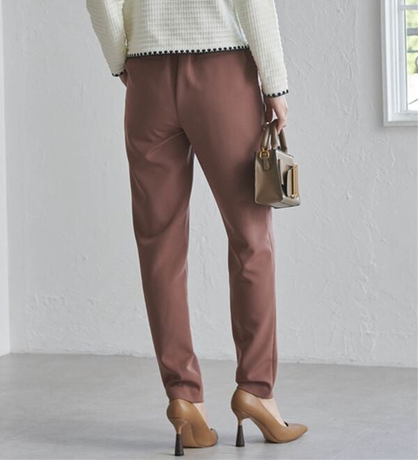 RANAN（ラナン）の「【選べる股下】美脚シルエットタックパンツ（フルレングスパンツ）」｜詳細画像