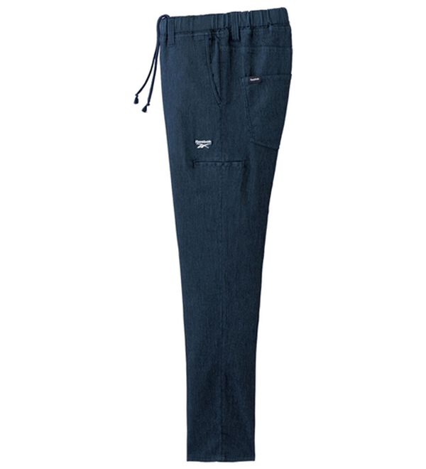 「＜リーボック＞クーラーテックイージーパンツ（メンズデニムパンツ）」｜ネイビー