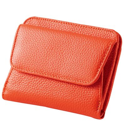 「牛革コンパクト財布（財布・パスケース）」