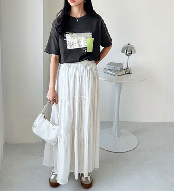 GeeRA（ジーラ）の「アソートロゴプリントＴシャツ（カットソー）」｜詳細画像