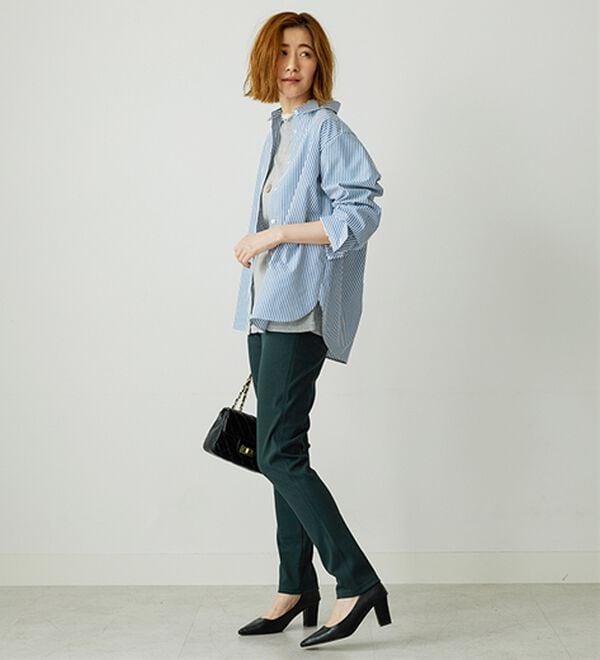 BELLUNA（ベルーナ）の「美ストレッチ素材レギンスパンツ（スパッツ・レギンス）」｜詳細画像