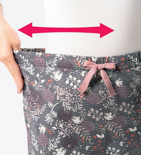 ルフラン（ルフラン）の「【３本組】コットン１００％の柄パンツ（フルレングスパンツ）」｜詳細画像