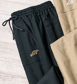 ルフラン（ルフラン）の「やわらか楽ちん！裏起毛パンツ（その他パンツ）」｜黒